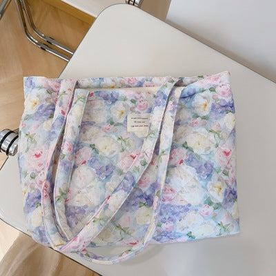 Petite Fleur Quilted Tote — supplier reference image