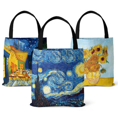 Starry Night Art Print Tote — supplier reference image