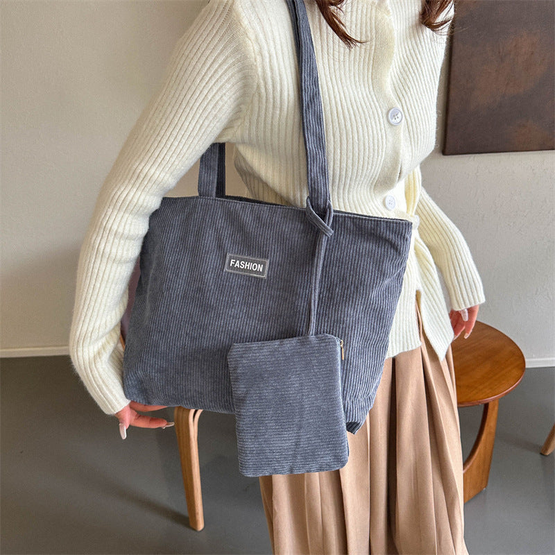 Soft Curve Everyday Tote - shoulder bag detail