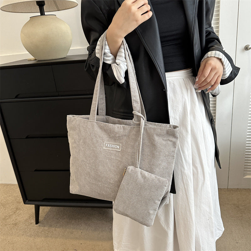 Soft Curve Everyday Tote - shoulder bag detail