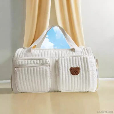 Teddy Cloud Quilted Carryall — supplier reference image