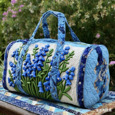 Bluebell Garden Print Carryall — supplier reference image
