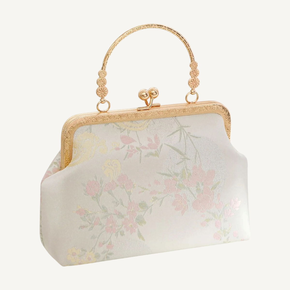 Bamboo Bloom Frame Bag — product on a light background