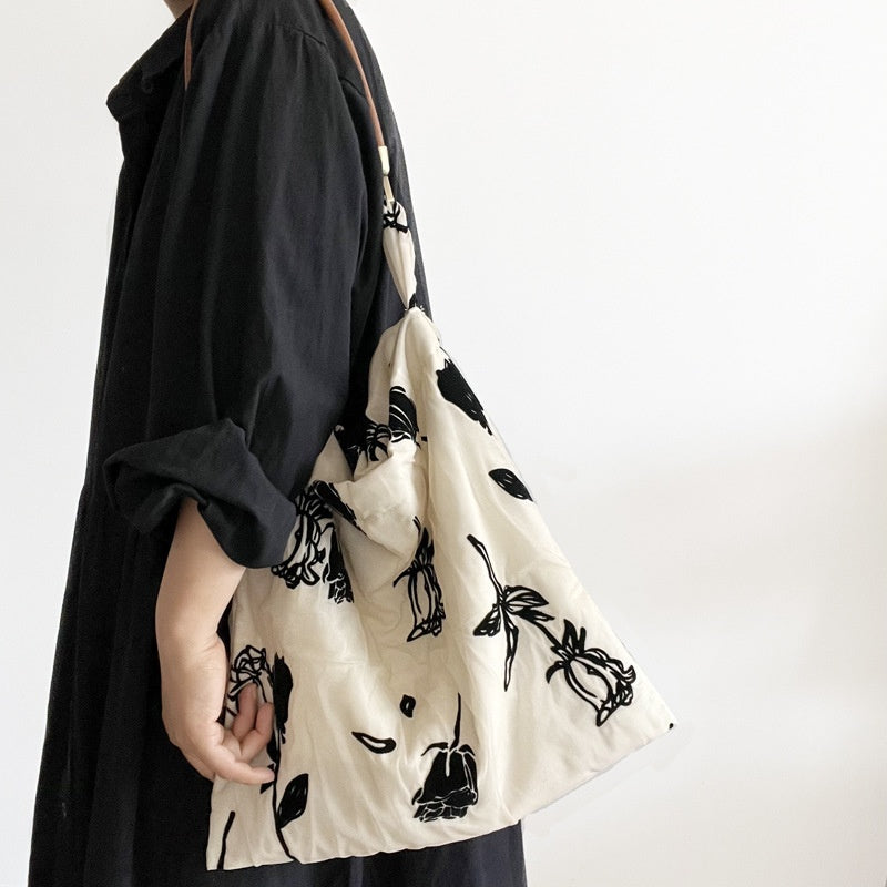 Ink Rose Hobo — worn or held by a model, supplier photograph