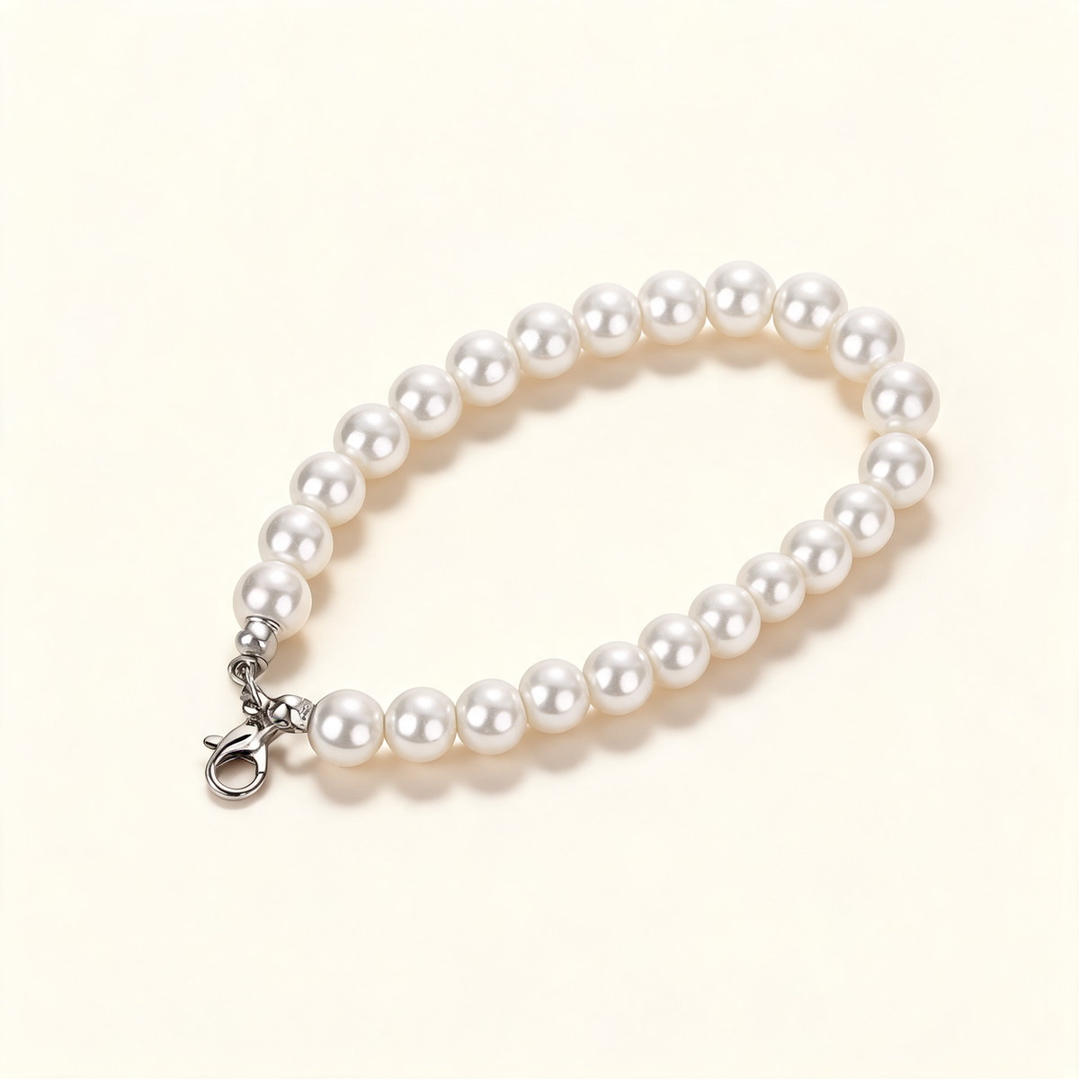 Everyday Pearl Look Bag Chain — front product view | Mak&Malva gallery 1-3