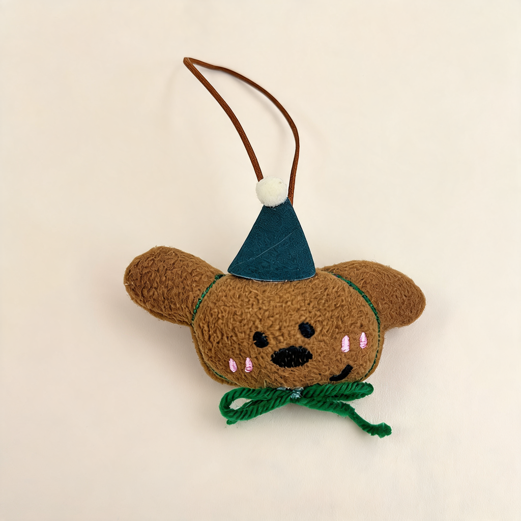 Party Pal Bag Charm — three-quarter product view | Mak&Malva gallery 1-3