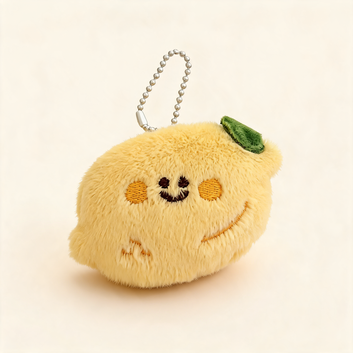 Little Lemon Plush Bag Charm — front product view | Mak&Malva gallery 1-3