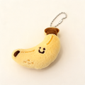 Little Banana Plush Bag Charm — front product view | Mak&Malva gallery 1-3