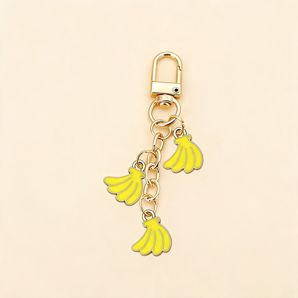 Orchard Enamel Look Bag Charm — front product view | Mak&Malva gallery 1-3