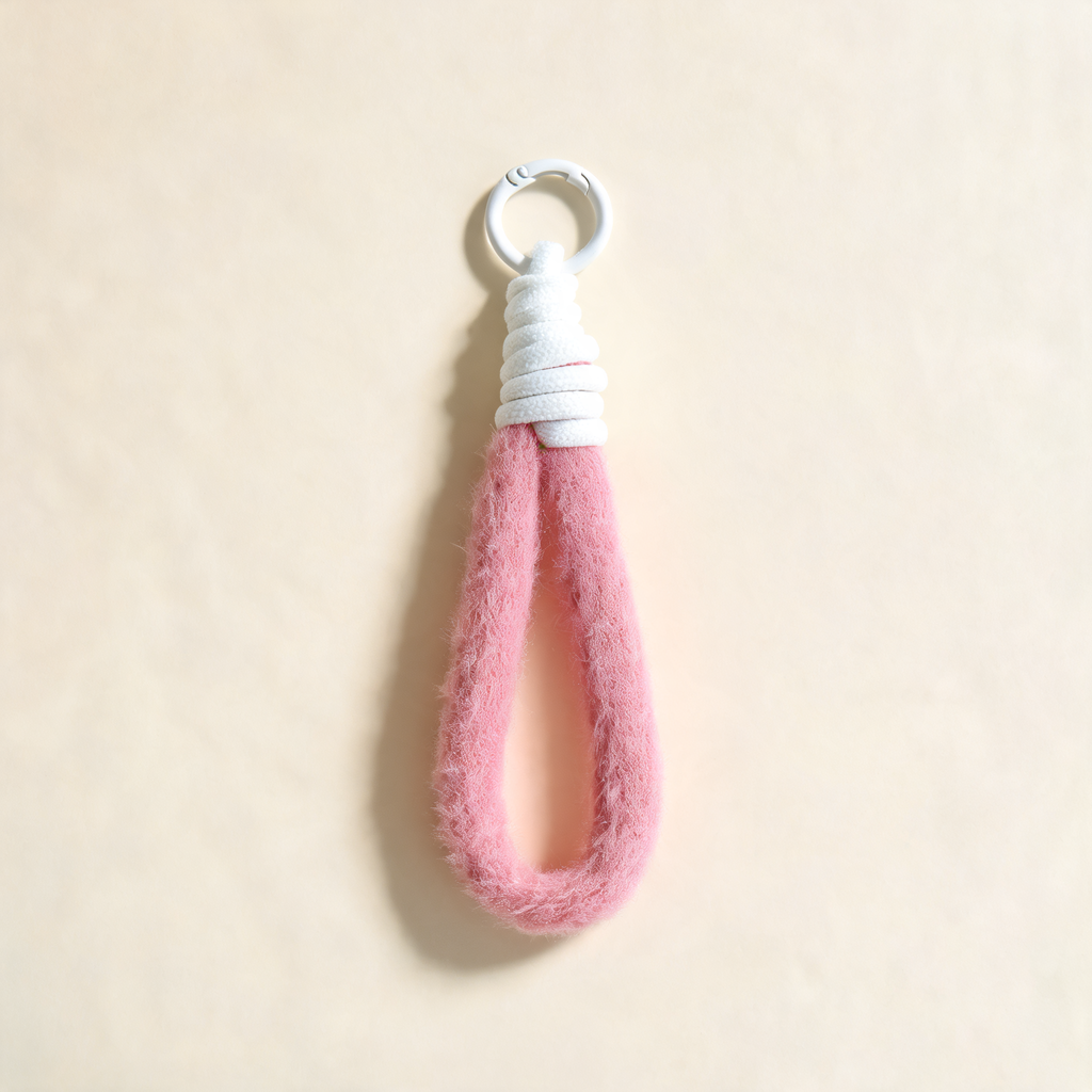 Soft Loop Bag Charm — front product view | Mak&Malva gallery 1-3