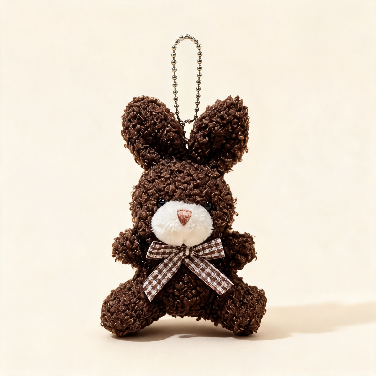 Petite Bunny Bag Charm — front product view | Mak&Malva gallery 1-3