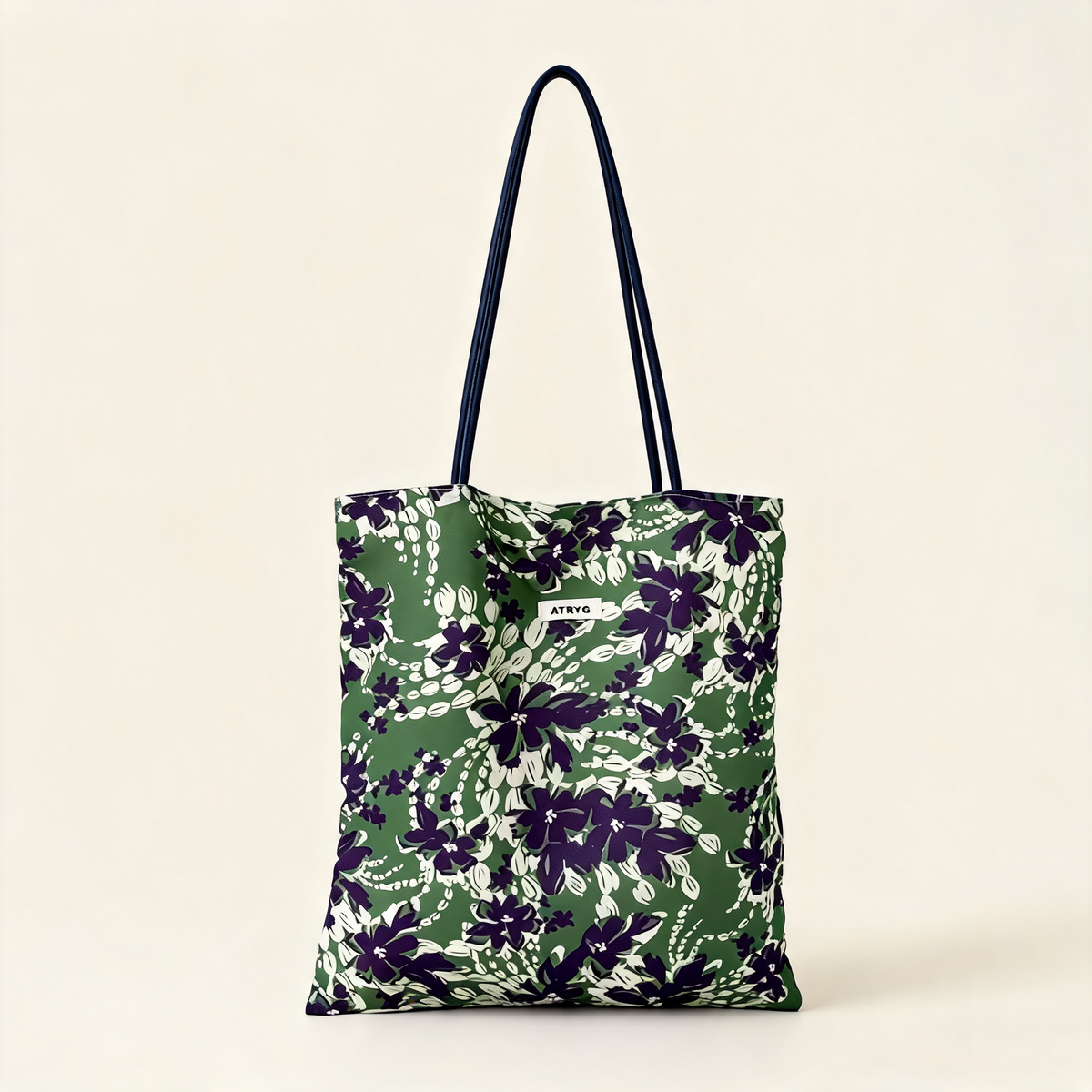 Daisy Field Slim Tote — front product view | Mak&Malva gallery 1-3