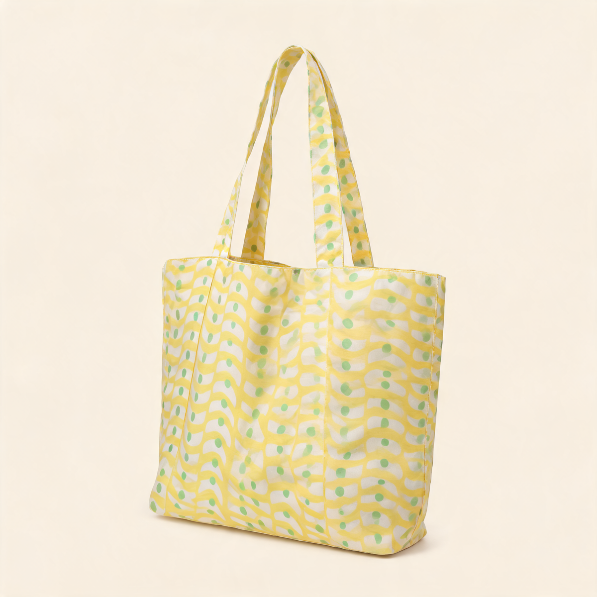 Picnic Wave Tote — three-quarter product view | Mak&Malva gallery 1-3
