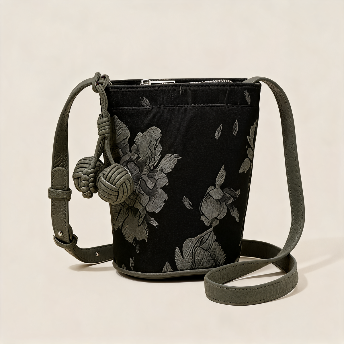 Petite Brocade Crossbody — front product view | Mak&Malva gallery 1-3