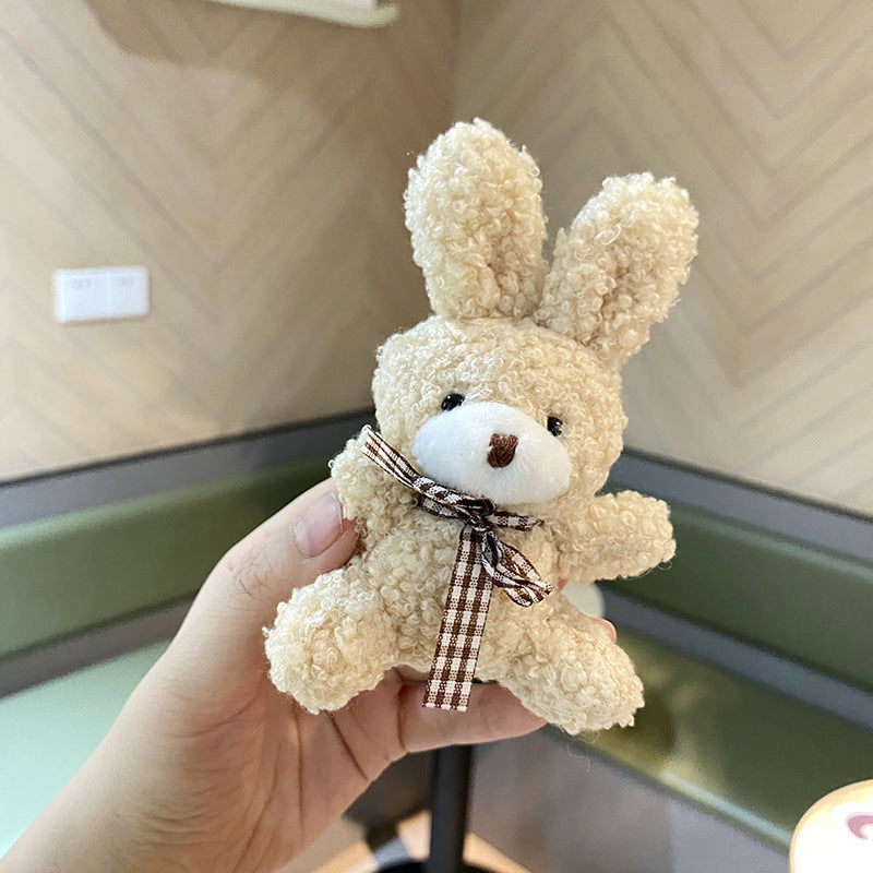 Petite Bunny Bag Charm - Apricot