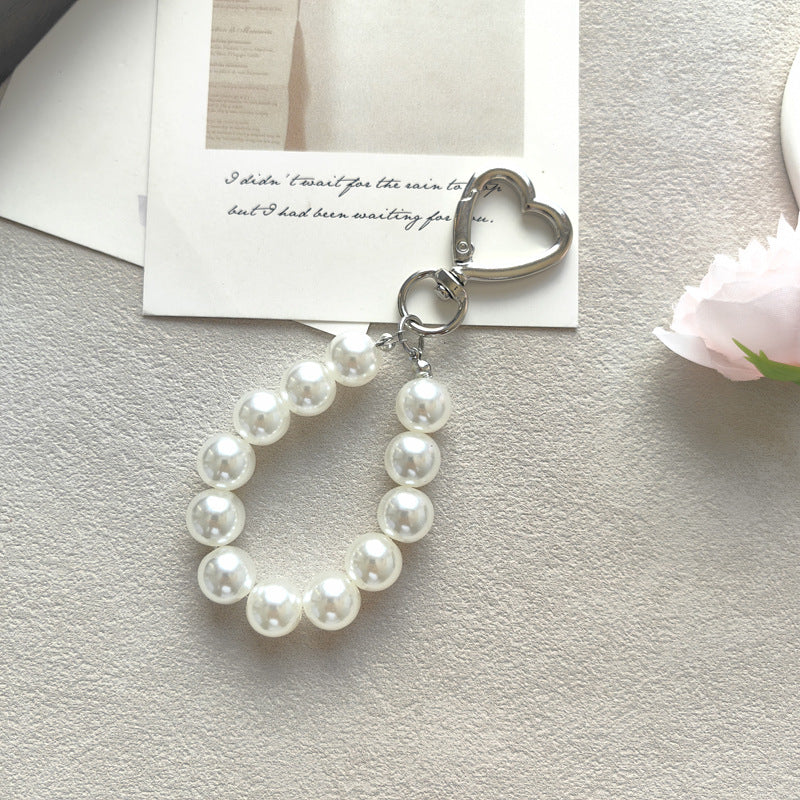 Sweetheart Pearl-Look Loop Charm - Design 8046-3