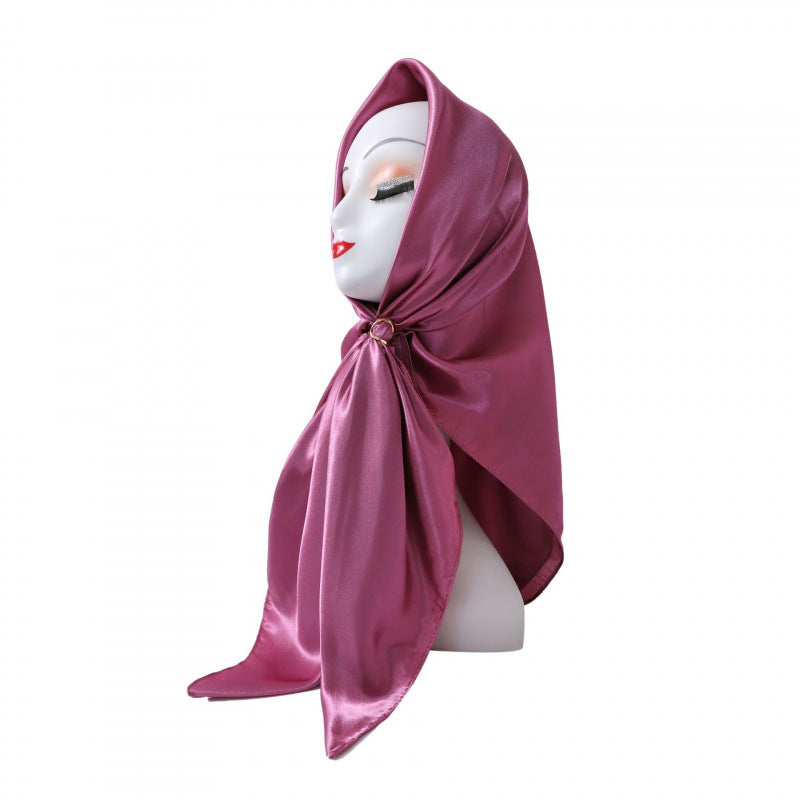Lustre Square Scarf 90 - Mulberry