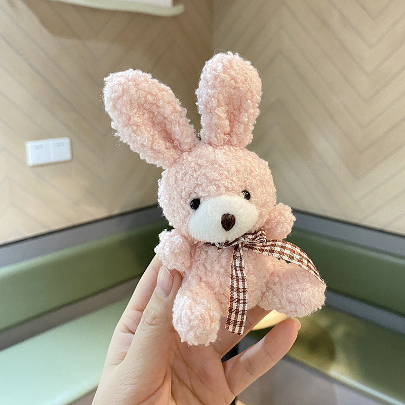 Petite Bunny Bag Charm - Pink