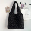 Petal Lace Hobo - Black
