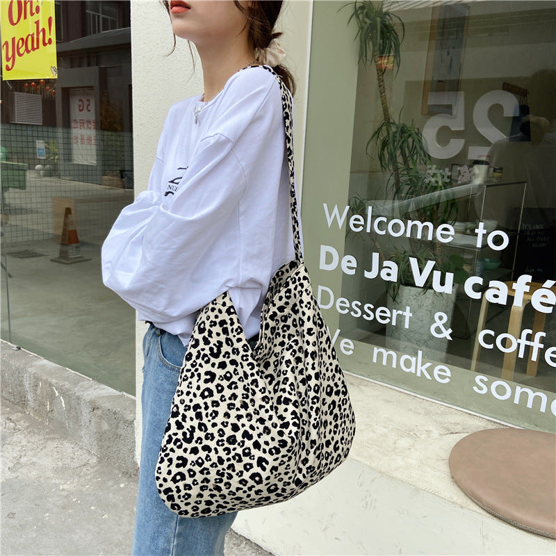 Soft Leopard Crossbody - Ivory Leopard