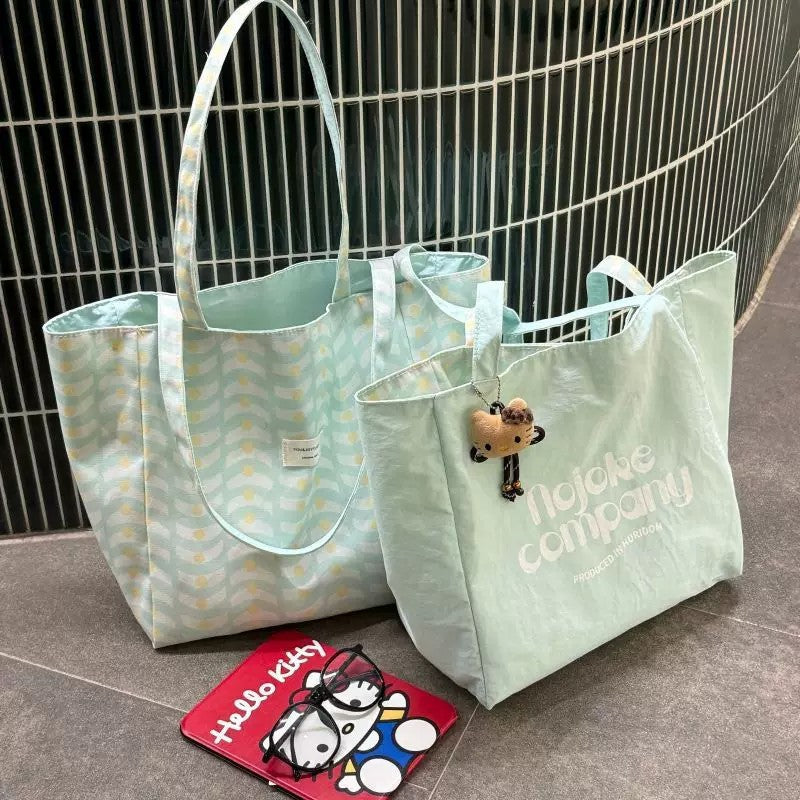 Picnic Wave Tote - Green