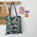 Daisy Field Slim Tote - Purple Meadow