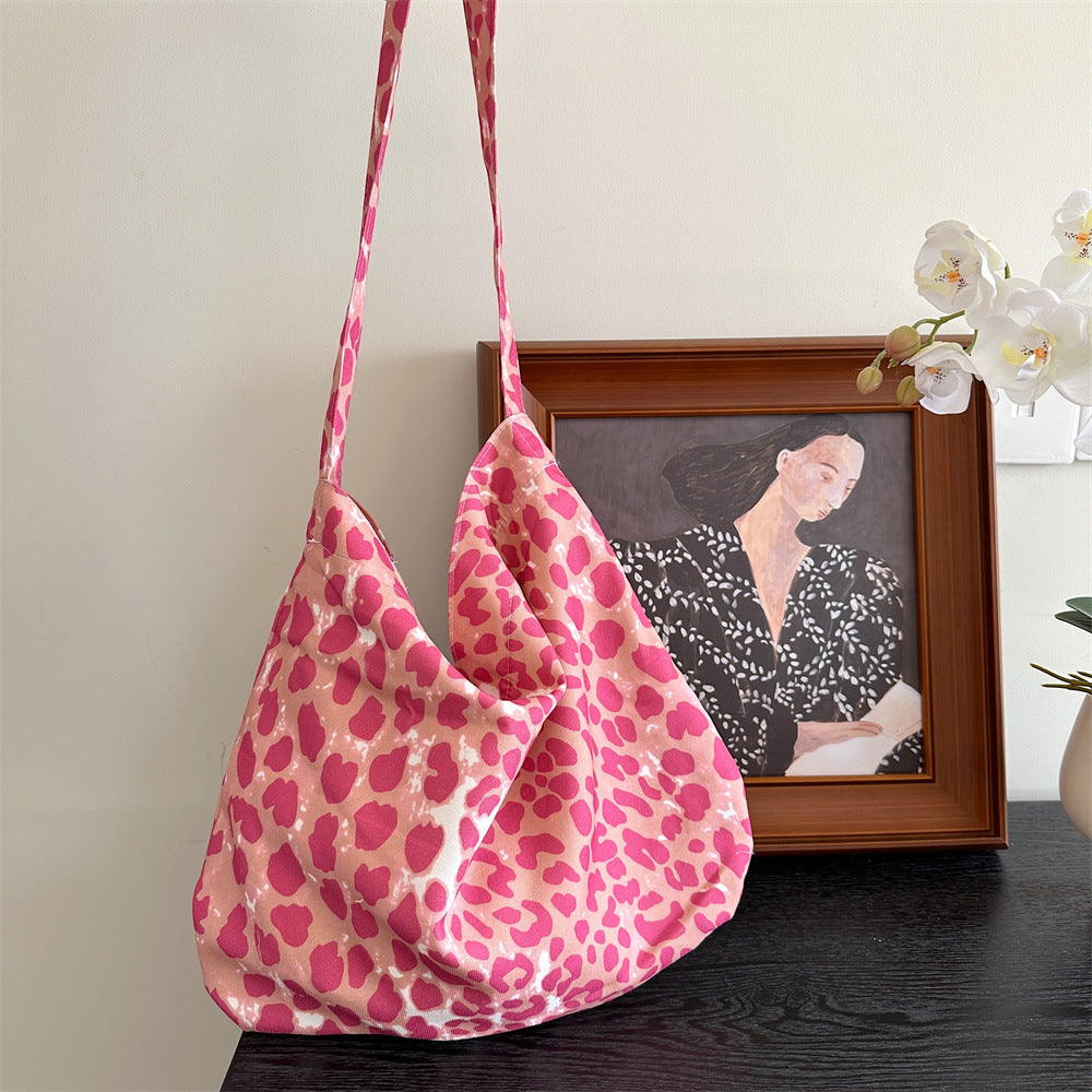 Soft Leopard Crossbody - Pink Leopard