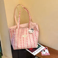 Pink Dot Everyday Tote - Pink Polka Dots